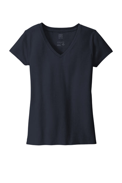 District Women's Re-Tee V-Neck DT8001 True Navy
