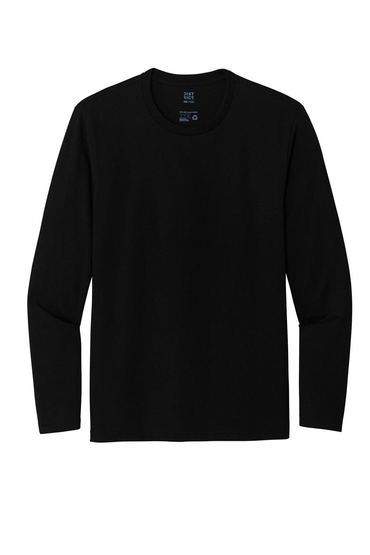 District Re-Tee Long Sleeve DT8003 Black