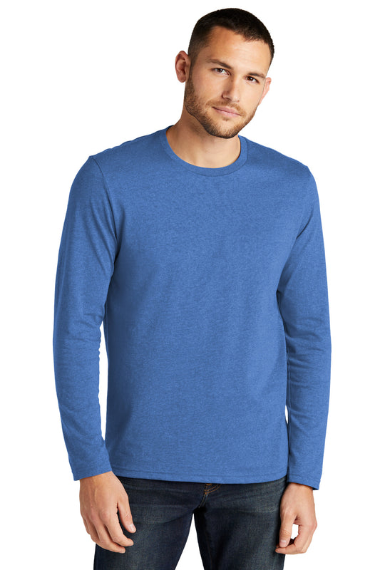 District Re-Tee Long Sleeve DT8003 Blue Heather