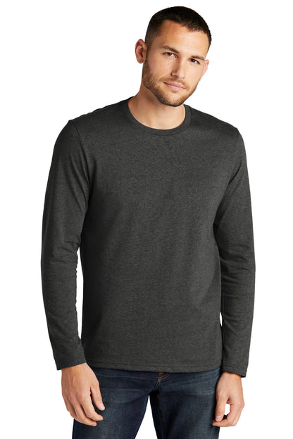 District Re-Tee Long Sleeve DT8003 Charcoal Heather