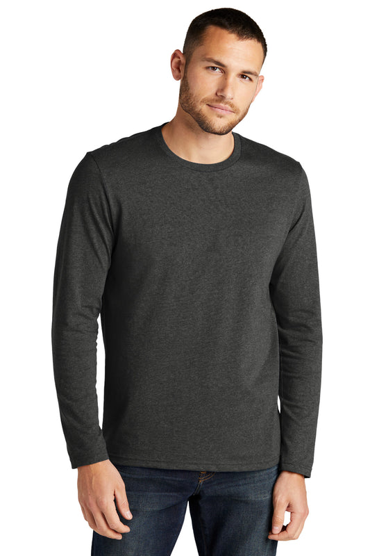 District Re-Tee Long Sleeve DT8003 Charcoal Heather