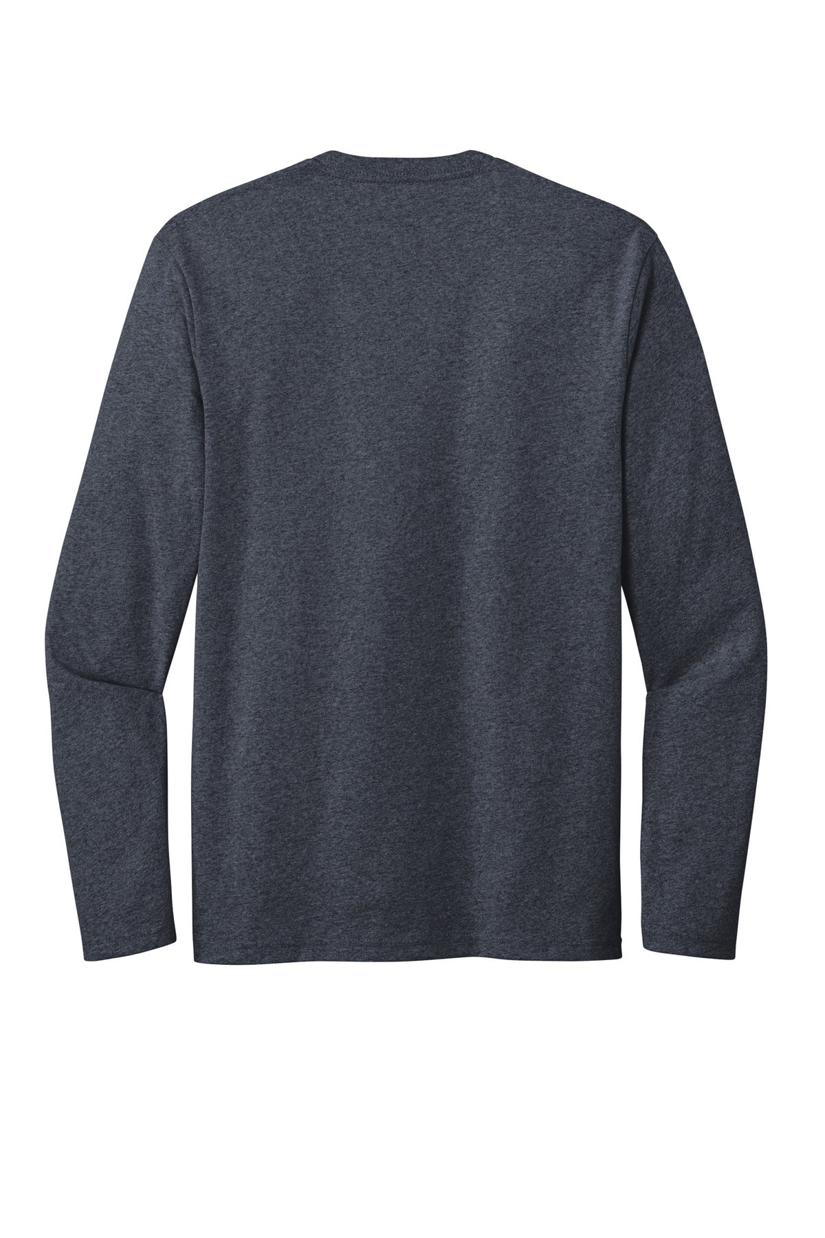 District Re-Tee Long Sleeve DT8003 Heathered Navy