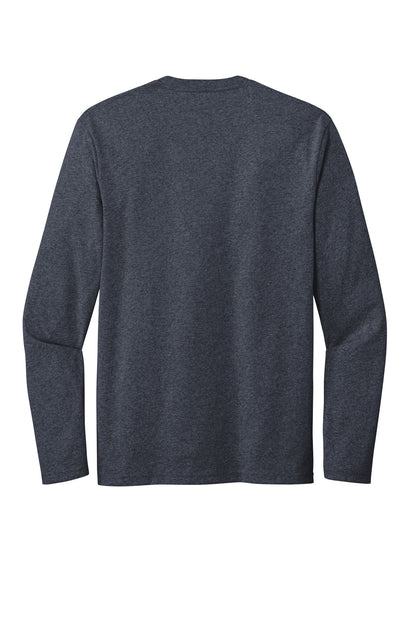 District Re-Tee Long Sleeve DT8003 Heathered Navy