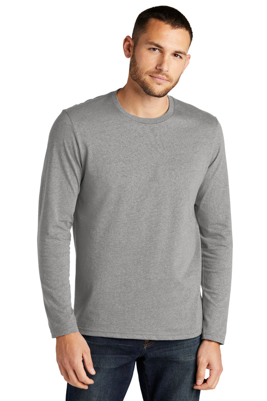 District Re-Tee Long Sleeve DT8003 Light Heather Grey