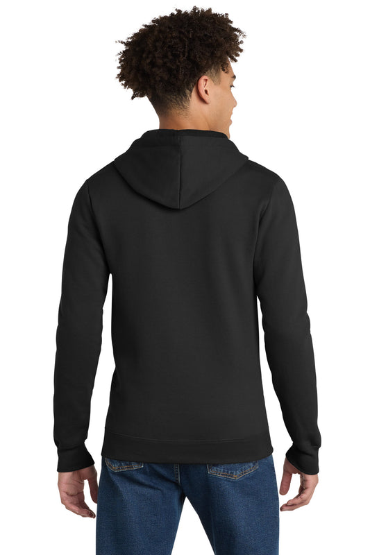 District The Concert Fleece Full-Zip Hoodie DT800 Black
