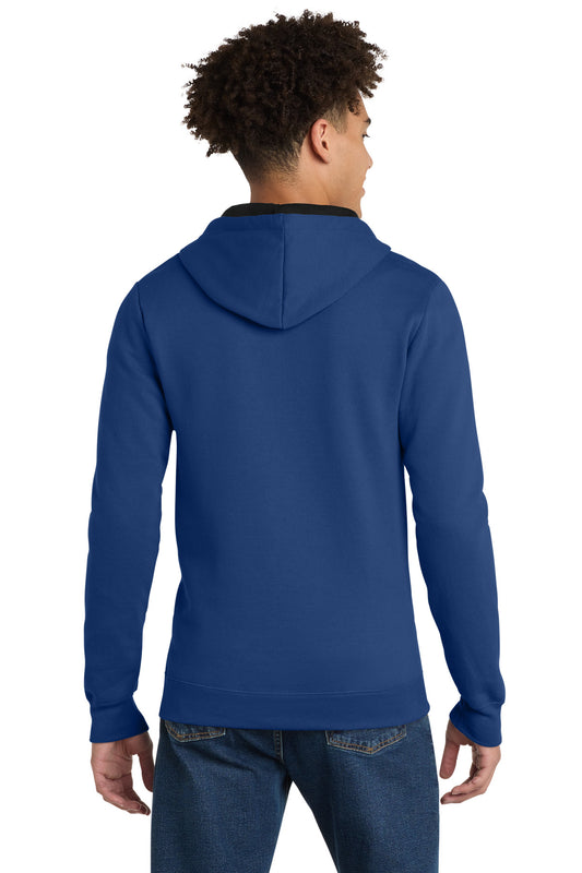 District The Concert Fleece Full-Zip Hoodie DT800 Deep Royal
