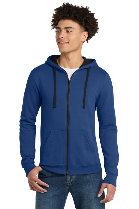 District The Concert Fleece Full-Zip Hoodie DT800 Deep Royal