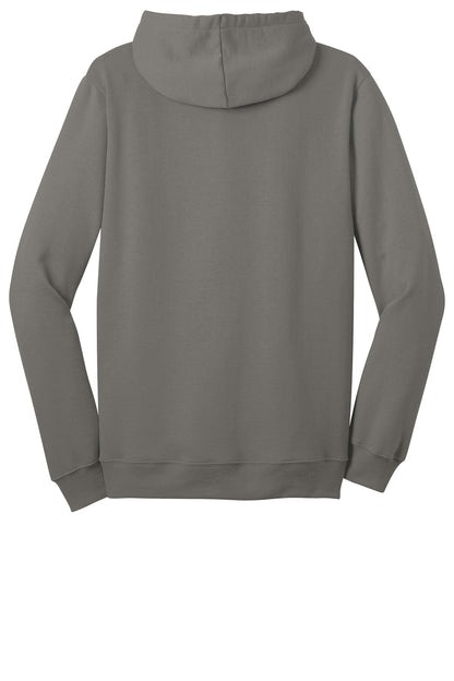 District The Concert Fleece Full-Zip Hoodie DT800 Grey