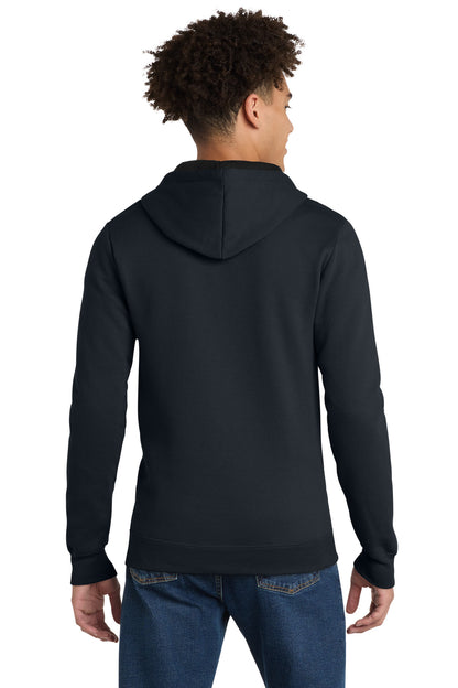 District The Concert Fleece Full-Zip Hoodie DT800 New Navy