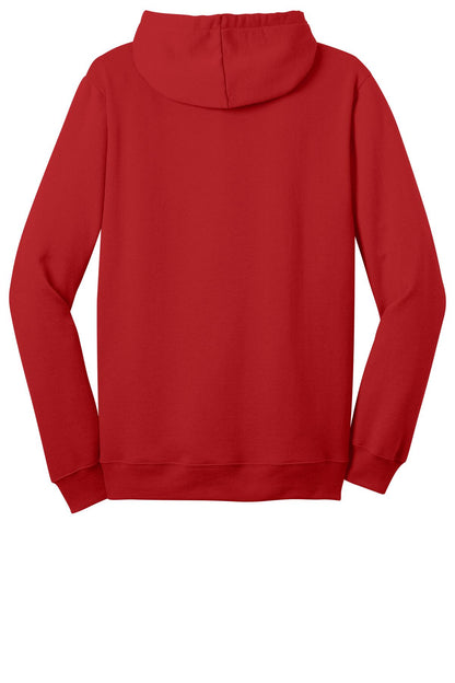 District The Concert Fleece Full-Zip Hoodie DT800 New Red