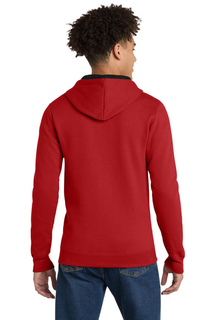 District The Concert Fleece Full-Zip Hoodie DT800 New Red