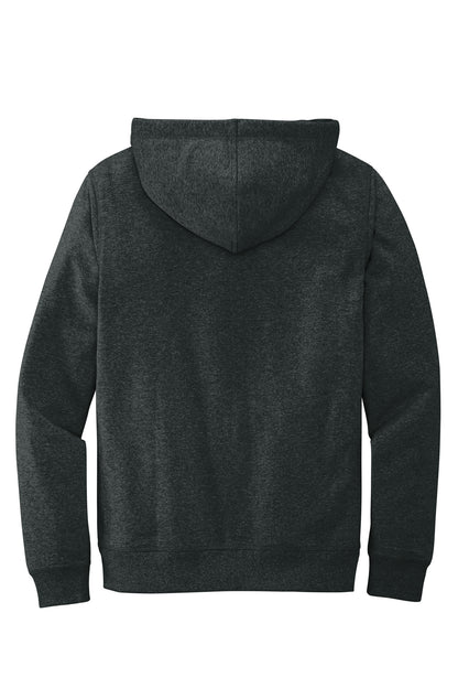 District Re-FleeceHoodie DT8100 Charcoal Heather