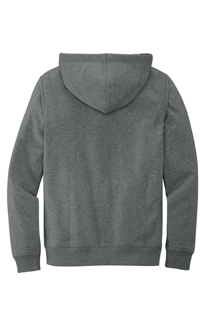 District Re-FleeceHoodie DT8100 Deep Grey Heather
