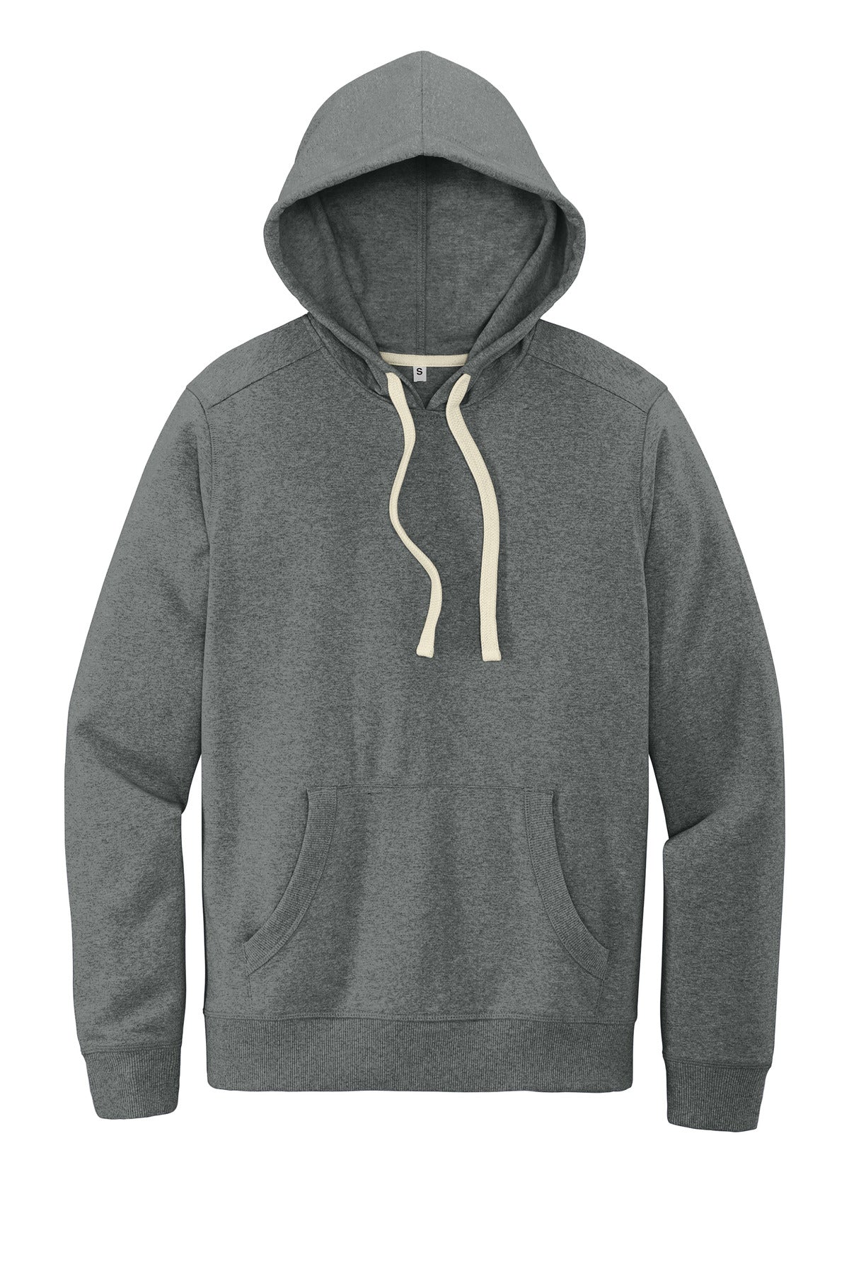 District Re-FleeceHoodie DT8100 Deep Grey Heather