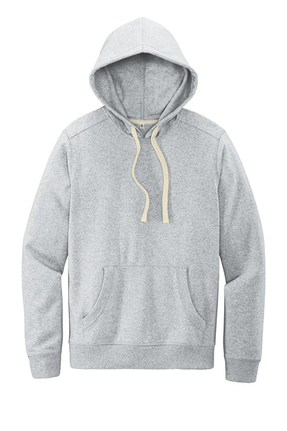 District Re-FleeceHoodie DT8100 Light Heather Grey