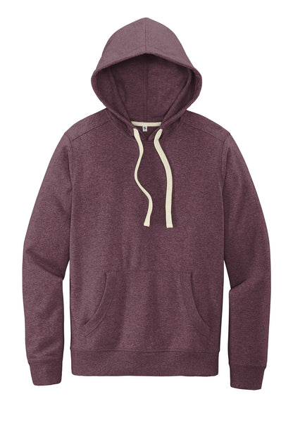 District Re-FleeceHoodie DT8100 Maroon Heather