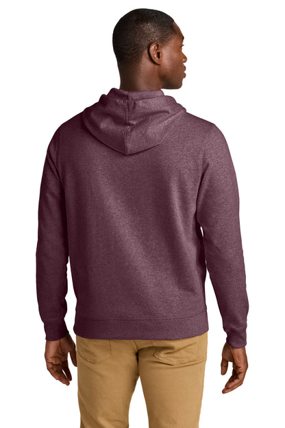 District Re-FleeceHoodie DT8100 Maroon Heather