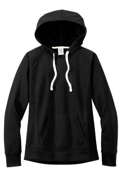 District Women's Re-Fleece Hoodie DT8101 Black