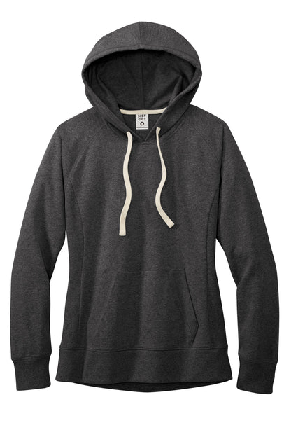 District Women's Re-Fleece Hoodie DT8101 Charcoal Heather