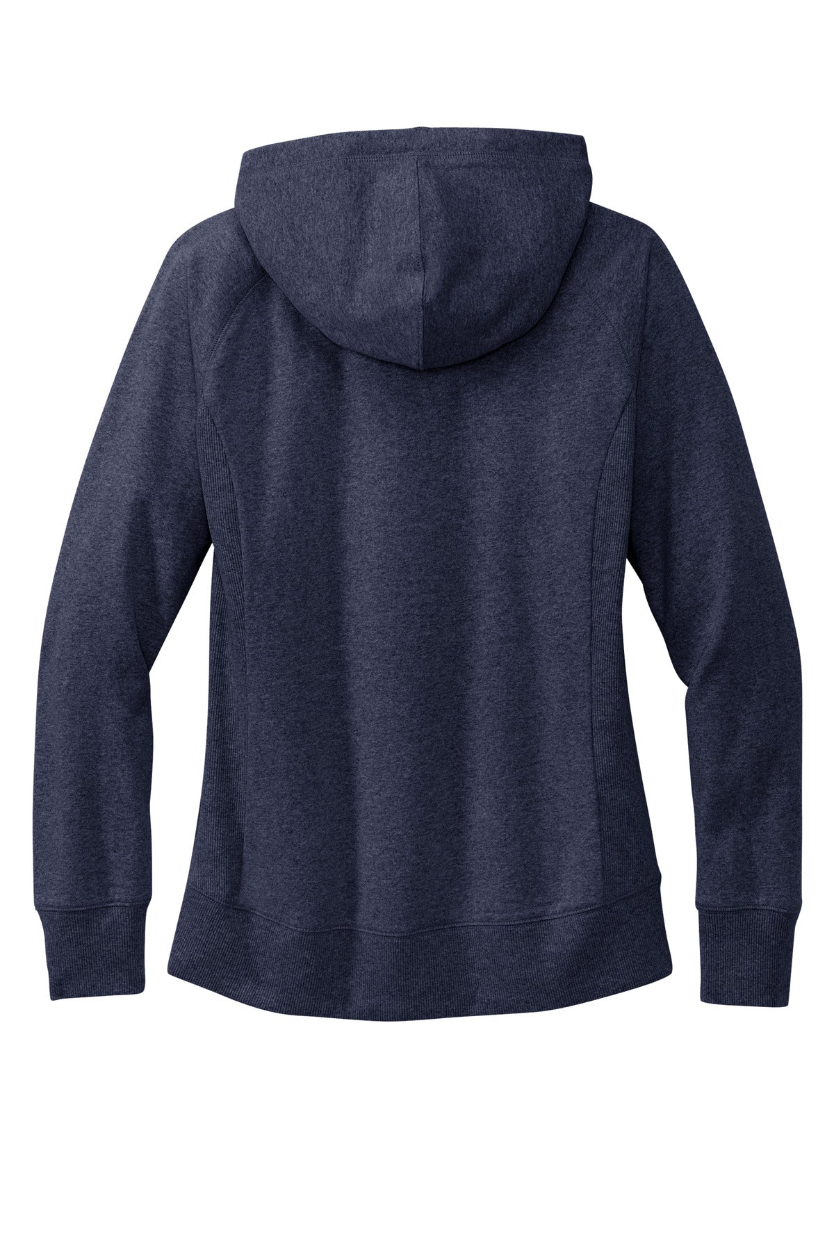 District Women's Re-Fleece Hoodie DT8101 Heathered Navy