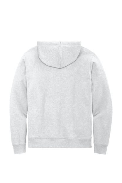 District Re-FleeceFull-Zip Hoodie DT8102 Ash