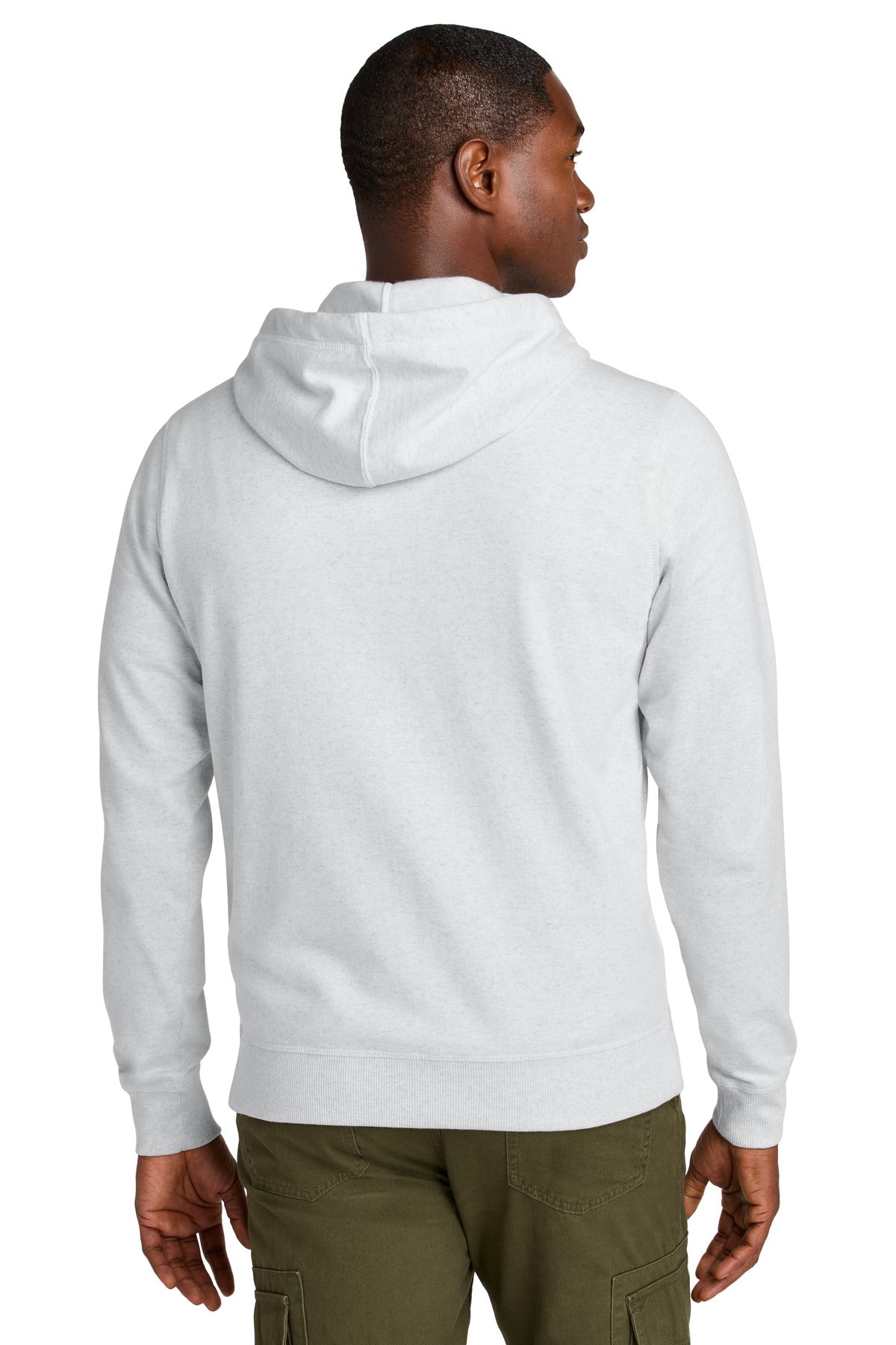District Re-FleeceFull-Zip Hoodie DT8102 Ash