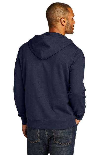 District Re-FleeceFull-Zip Hoodie DT8102 True Navy