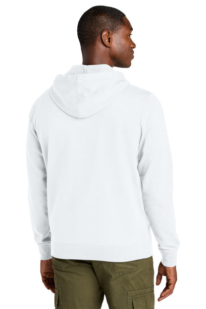 District Re-FleeceFull-Zip Hoodie DT8102 White