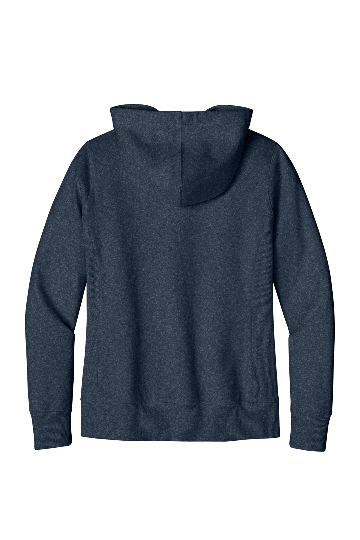 District Women's Re-FleeceFull-Zip Hoodie DT8103 Heathered Navy