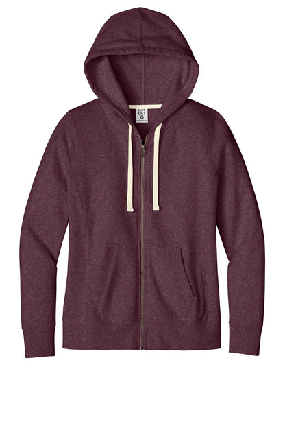 District Women's Re-FleeceFull-Zip Hoodie image 3