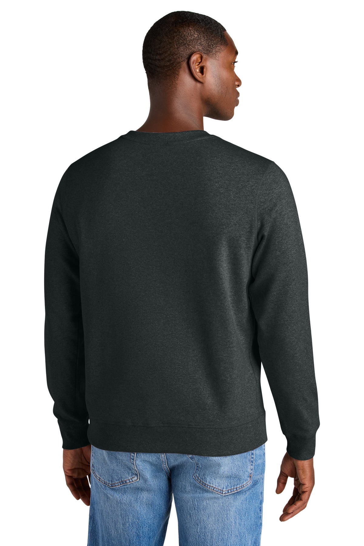 District Re-FleeceCrew DT8104 Charcoal Heather