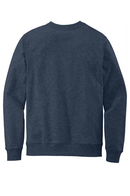 District Re-FleeceCrew DT8104 Heathered Navy