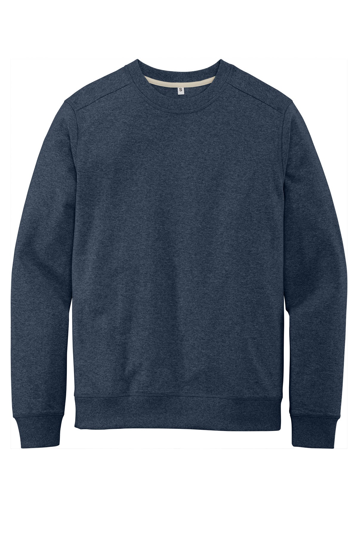 District Re-FleeceCrew DT8104 Heathered Navy