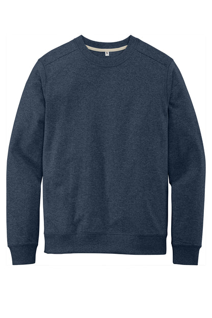 District Re-FleeceCrew DT8104 Heathered Navy