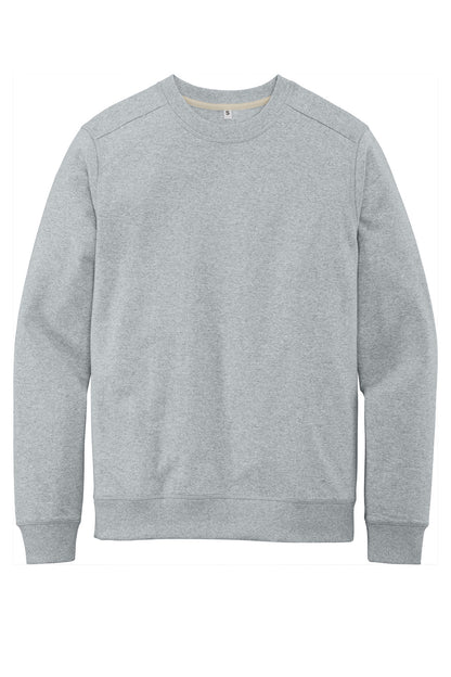 District Re-FleeceCrew DT8104 Light Heather Grey