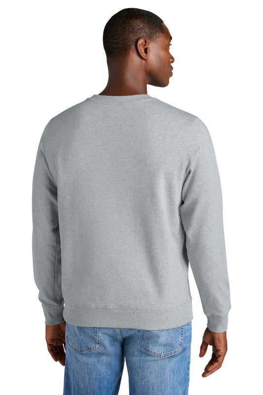 District Re-FleeceCrew DT8104 Light Heather Grey