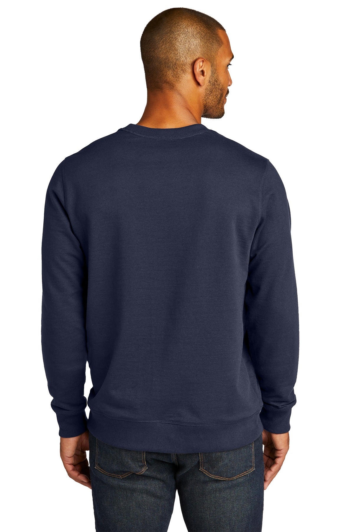 District Re-FleeceCrew DT8104 True Navy