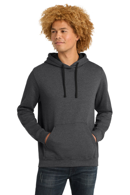 District The Concert Fleece Hoodie DT810 Heathered Charcoal