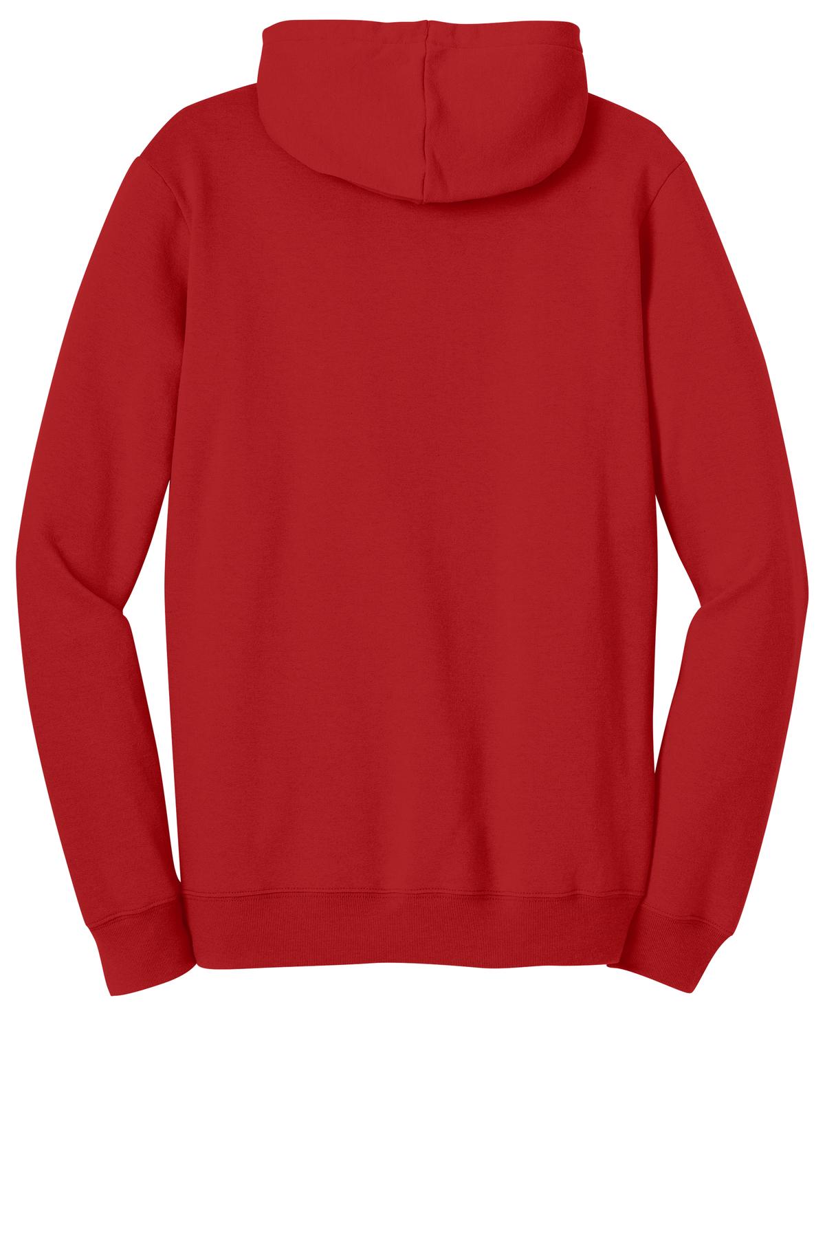 District The Concert Fleece Hoodie DT810 New Red