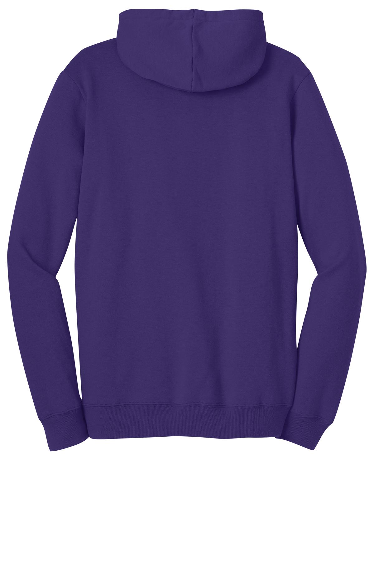 District The Concert Fleece Hoodie DT810 Purple