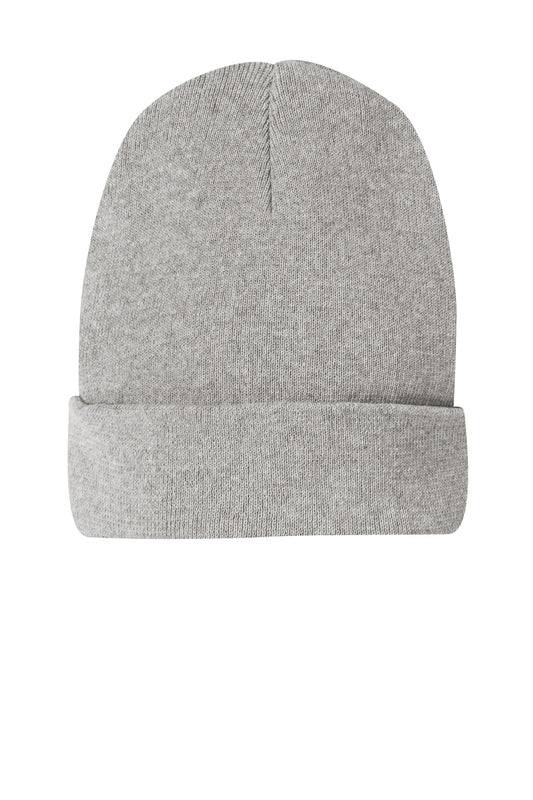 District Re-Beanie DT815 Light Heather Grey