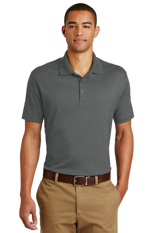 Eddie Bauer Performance Polo. EB102 Grey Steel