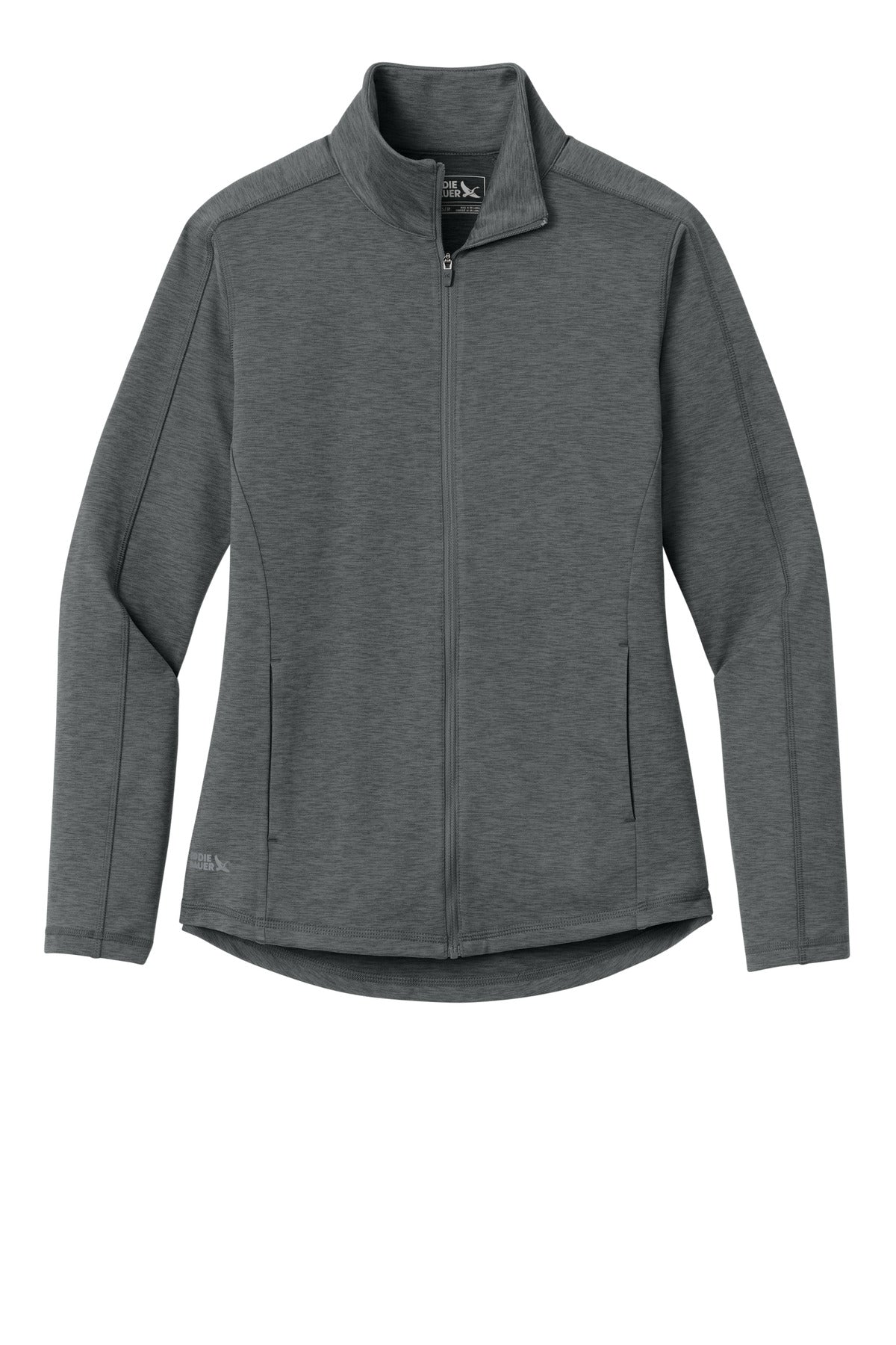 Eddie Bauer Women's Adventurer Full-Zip EB121 Metal Grey Heather