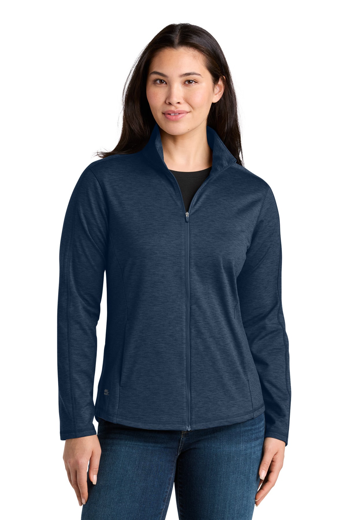Eddie Bauer Women's Adventurer Full-Zip EB121 River Blue Navy Heather