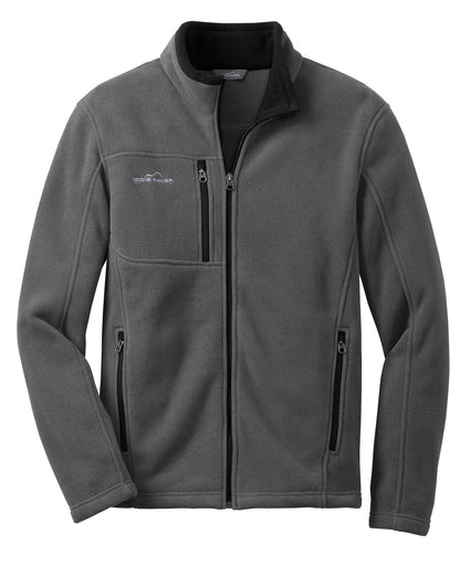 Eddie Bauer Full-Zip Fleece Jacket. EB200 Grey Steel