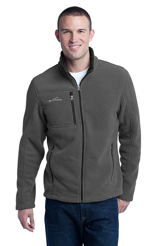 Eddie Bauer Full-Zip Fleece Jacket. EB200 Grey Steel