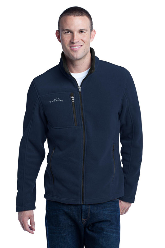 Eddie Bauer Full-Zip Fleece Jacket. EB200 River Blue Navy