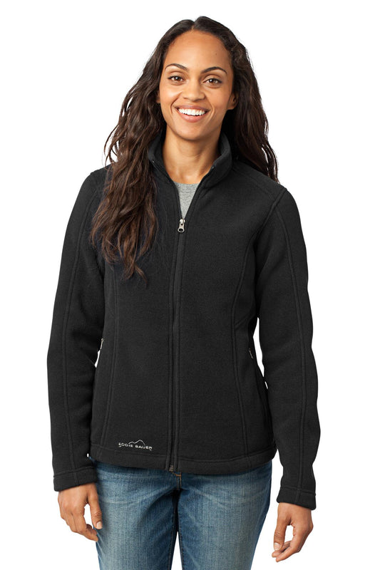 Eddie Bauer Women's Full-Zip Fleece Jacket. EB201 Black