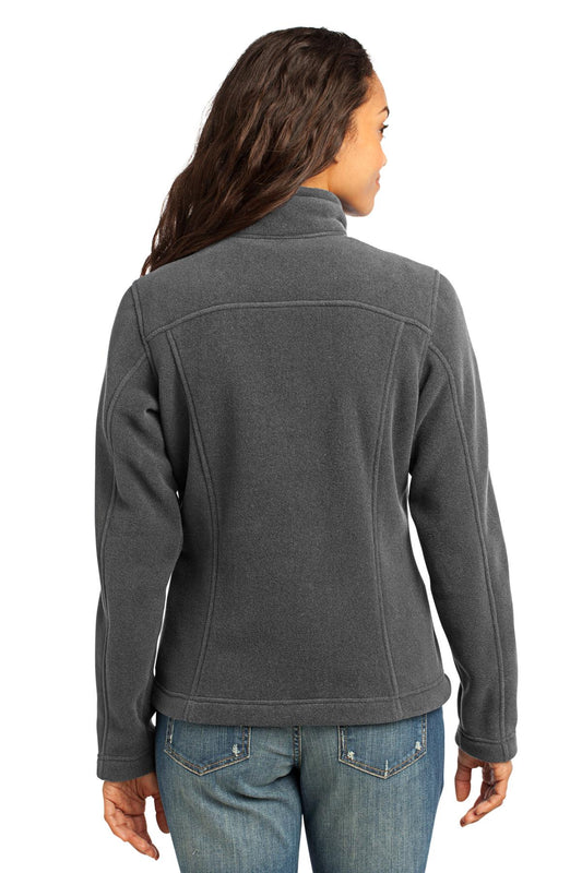 Eddie Bauer Women's Full-Zip Fleece Jacket. EB201 Grey Steel