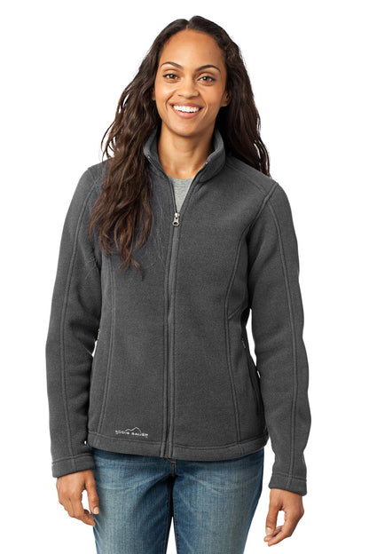 Eddie Bauer Women's Full-Zip Fleece Jacket. EB201 Grey Steel